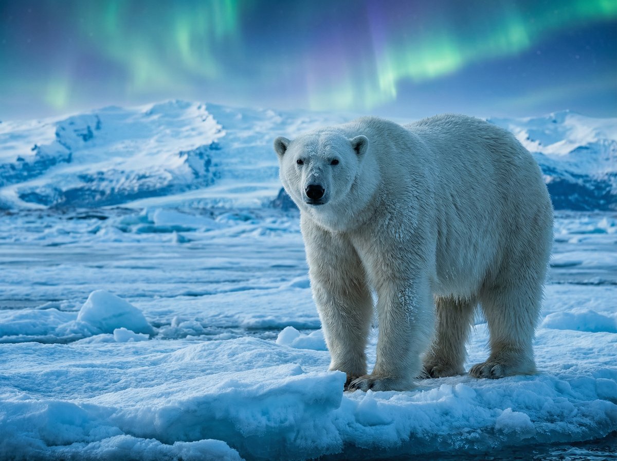 同人动漫北极熊极光视频